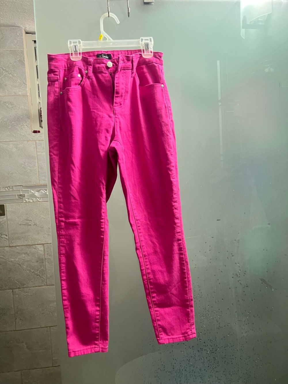 Women’s High-Rise Pink Jeans